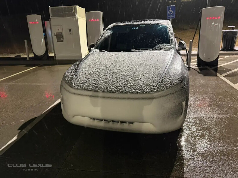 TESLA Y - электрический кроссовер. TESLA Y - электрический кроссовер.