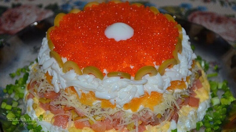 Рецепты с красной рыбой и икрой рецепт