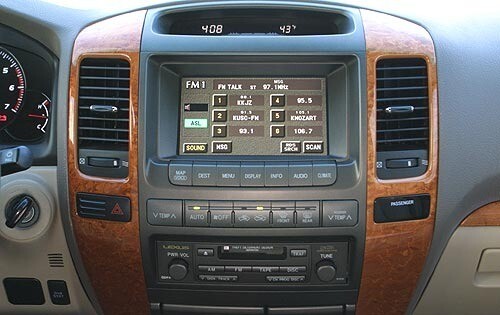 Штатная могнитола LX470 Штатная могнитола LX470