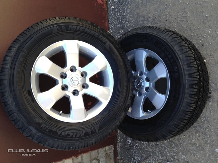 Колеса летние Michelin Latittude cross 265/65 R17 Колеса летние Michelin Latittude cross 265/65 R17