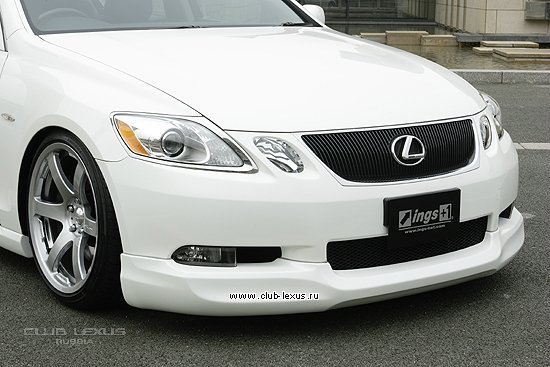 Накладка переднего бампера Lexus GS350 2005–2007 Накладка переднего бампера Lexus GS350 2005–2007