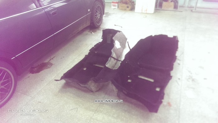 Ковер салона, пол lexus gs III Ковер салона, пол lexus gs III