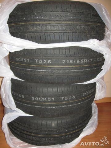 Летняя резина 215/55/R17 Летняя резина 215/55/R17