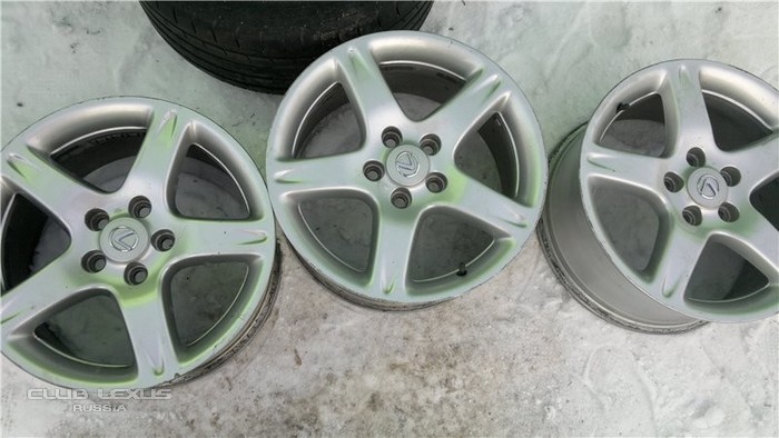 Оригинальные диски. Lexus GS II. R17. 5 штук Оригинальные диски. Lexus GS II. R17. 5 штук