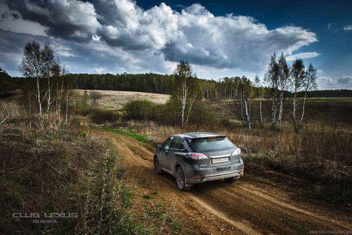 Клубный тест внедорожных возможностей Lexus RX Клубный тест внедорожных возможностей Lexus RX