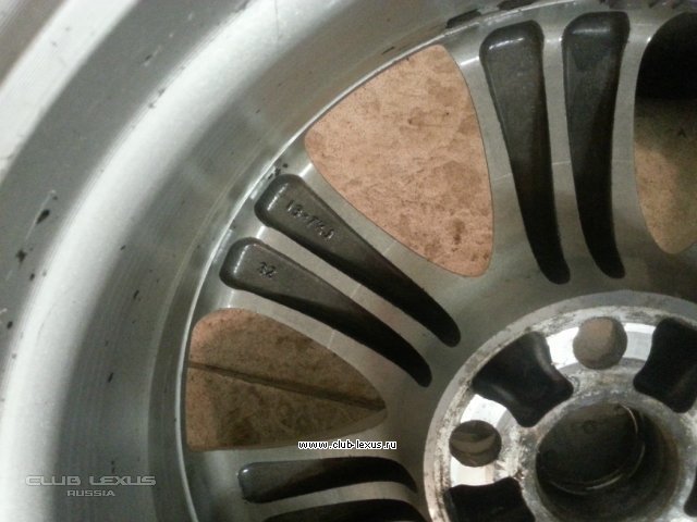 Оригинальные диски Lexus LS R18 Оригинальные диски Lexus LS R18