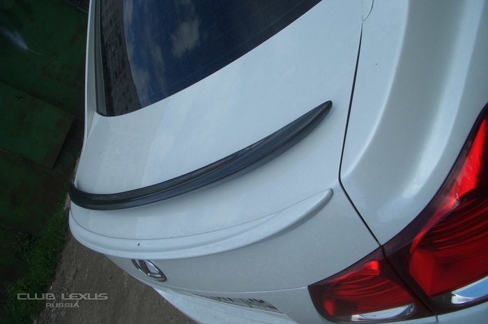 Lexus GSIII Карбоновый спойлер на багажник и на стекло Lexus GSIII Карбоновый спойлер на багажник и на стекло