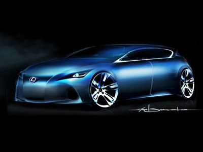Lexus показал первое изображение новой модели Lexus показал первое изображение новой модели