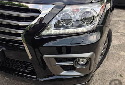 Lexus LX 570 - самостоятельный рестайлинг, подключение света Lexus LX 570 - самостоятельный рестайлинг, подключение света