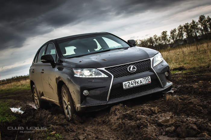 Клубный тест внедорожных возможностей Lexus RX Клубный тест внедорожных возможностей Lexus RX