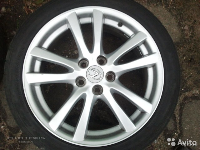 Продам для Диски Lexus R18 8J + резина 245/40 93W Продам для Диски Lexus R18 8J + резина 245/40 93W