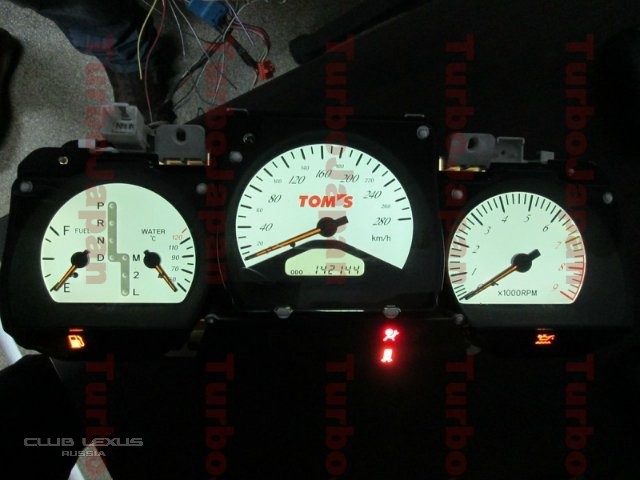 Панель приборов Tom's для Lexus GSII, Toyota Aristo JZS161 Панель приборов Tom's для Lexus GSII, Toyota Aristo JZS161