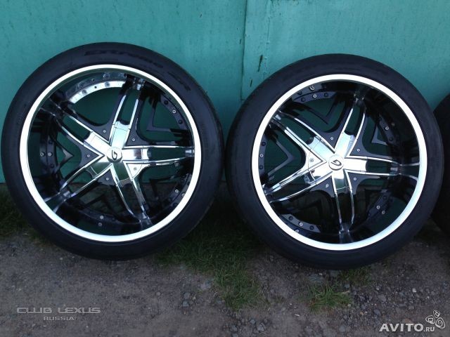 22" Gianna Royale с резиной 265/40 R20 на Lexus GX 22" Gianna Royale с резиной 265/40 R20 на Lexus GX