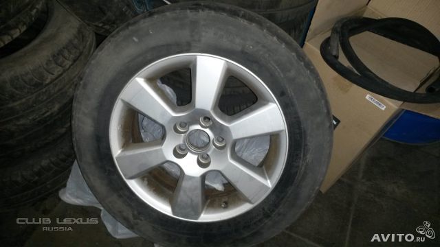 Продам оригинальный диск с шиной R17 RX330 Продам оригинальный диск с шиной R17 RX330