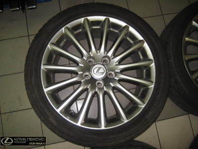 Продаю комплект дисков с резиной 18" IS250 Продаю комплект дисков с резиной 18" IS250