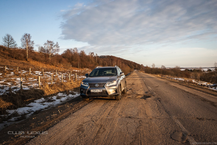Клубный тест-драйв Lexus RX 350 F SPORT Клубный тест-драйв Lexus RX 350 F SPORT