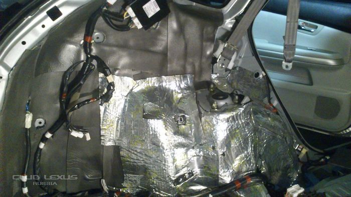 Шумы и шумоизоляция салона RX II Шумы и шумоизоляция салона RX II