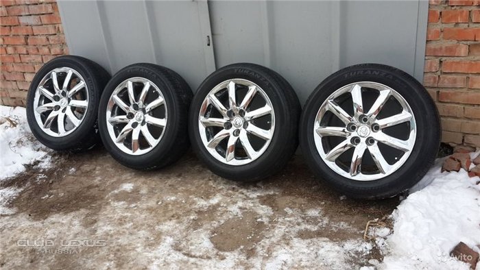 Продам ориг.диски Lexus LS 18" 5x120 с резиной 235/50/ Продам ориг.диски Lexus LS 18" 5x120 с резиной 235/50/
