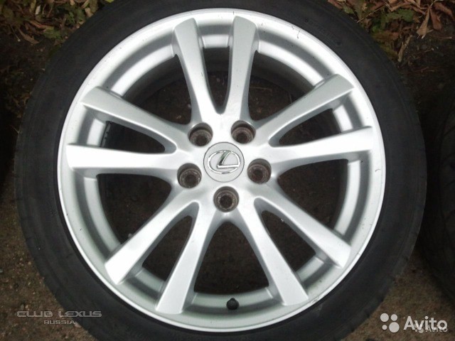 Продам для Диски Lexus R18 8J + резина 245/40 93W Продам для Диски Lexus R18 8J + резина 245/40 93W