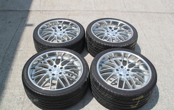Продам диски + резина R19 кованные разноширокие для GS - IS Продам диски + резина R19 кованные разноширокие для GS - IS