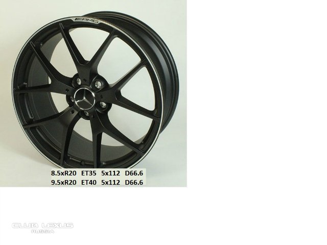 чумовые диски AMG r20 8.5/9.5 новые чумовые диски AMG r20 8.5/9.5 новые