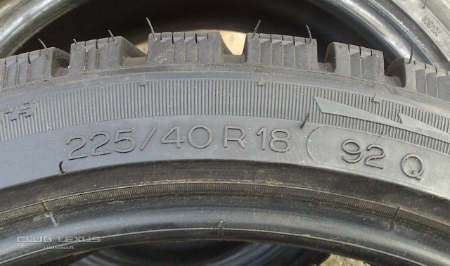 Продам, зимняя резина IS250 Michelin 225/40r18 Продам, зимняя резина IS250 Michelin 225/40r18