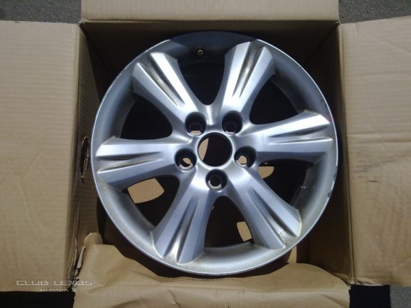 2 б/у диска R16 на Lexus IS250 2 б/у диска R16 на Lexus IS250