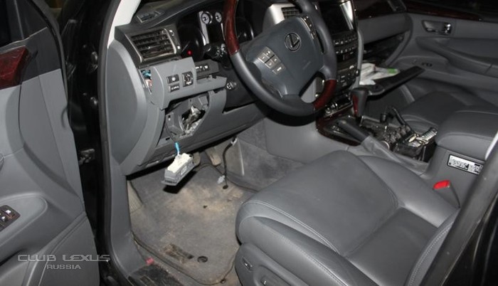 Попытка угона автомобиля LEXUS LX570 :-) Попытка угона автомобиля LEXUS LX570 :-)