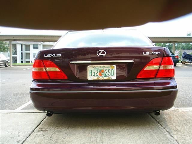 Замена задних фонарей на Lexus LS430 до рестайлинга Замена задних фонарей на Lexus LS430 до рестайлинга