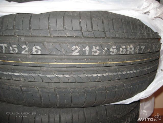 Летняя резина 215/55/R17 Летняя резина 215/55/R17