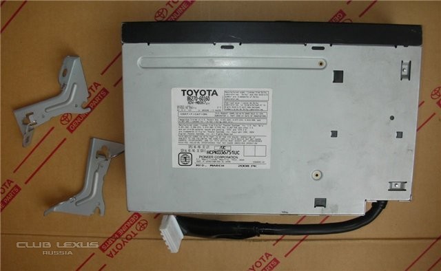 DVD чейнджер, штатный для GX-470 и LX-470 DVD чейнджер, штатный для GX-470 и LX-470