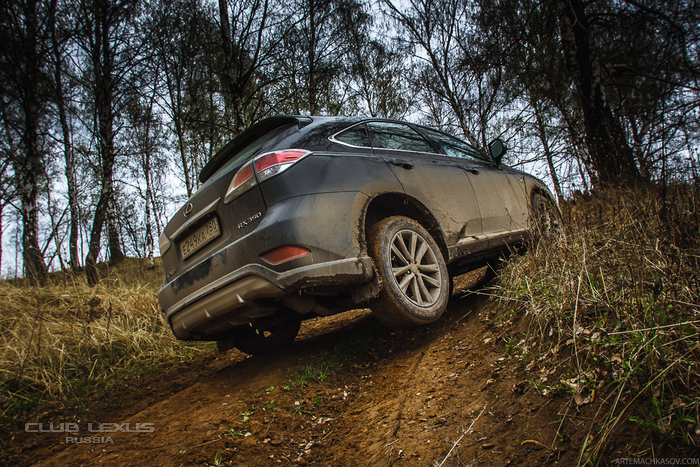 Клубный тест внедорожных возможностей Lexus RX Клубный тест внедорожных возможностей Lexus RX
