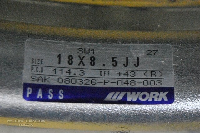 Разноширокие WORK Schwert SC1 R18 с новой рез. Hankook R-S3 Разноширокие WORK Schwert SC1 R18 с новой рез. Hankook R-S3