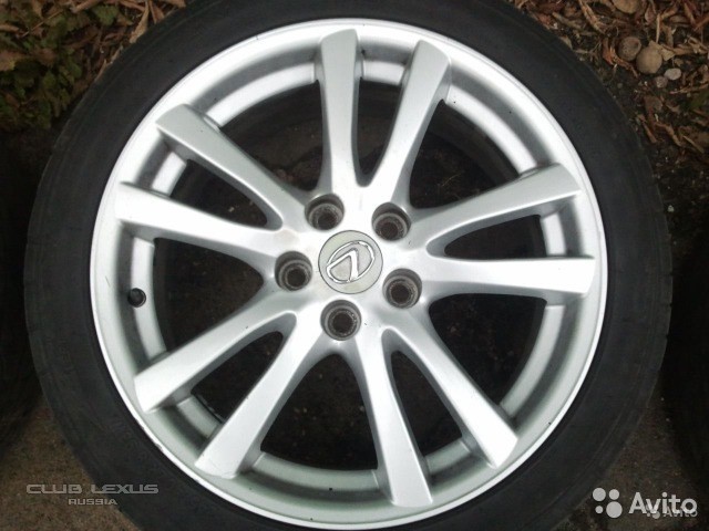 Продам для Диски Lexus R18 8J + резина 245/40 93W Продам для Диски Lexus R18 8J + резина 245/40 93W