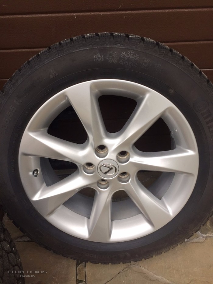 Колеса на lexus rx 235/55/19 continental contact 4x4 Колеса на lexus rx 235/55/19 continental contact 4x4