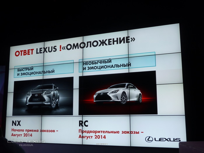 В Москве прошла закрытая презентация Lexus NX В Москве прошла закрытая презентация Lexus NX