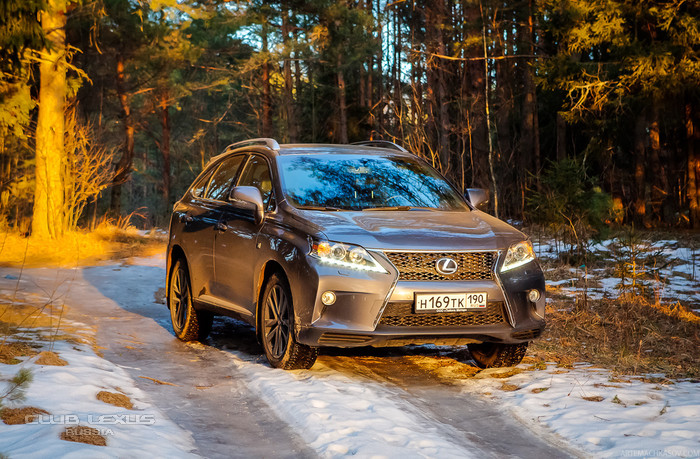Клубный тест-драйв Lexus RX 350 F SPORT Клубный тест-драйв Lexus RX 350 F SPORT