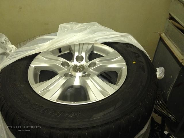 Продам новые диски Lexus R18 + резина bridgestone от LX570 Продам новые диски Lexus R18 + резина bridgestone от LX570