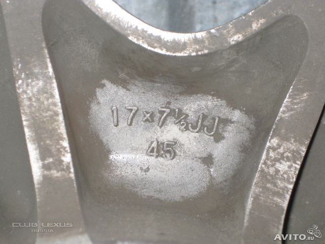 Продам комплект из 5 дисков R17 на LS Продам комплект из 5 дисков R17 на LS