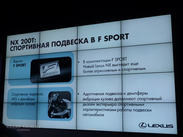 В Москве прошла закрытая презентация Lexus NX В Москве прошла закрытая презентация Lexus NX