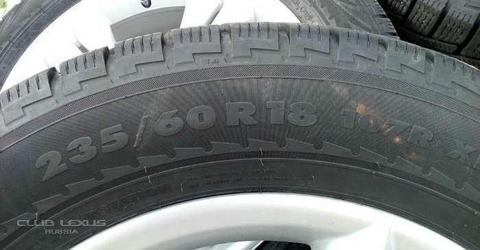 Продам зимний комплект колес 235/60 R18 на RX II-III Продам зимний комплект колес 235/60 R18 на RX II-III
