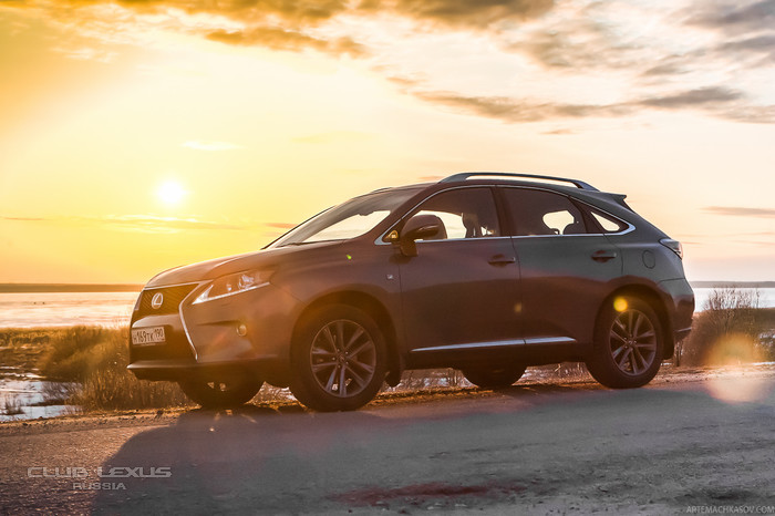 Клубный тест-драйв Lexus RX 350 F SPORT Клубный тест-драйв Lexus RX 350 F SPORT