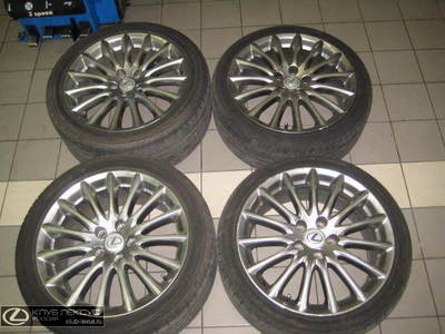 Продаю комплект дисков с резиной 18" IS250 Продаю комплект дисков с резиной 18" IS250
