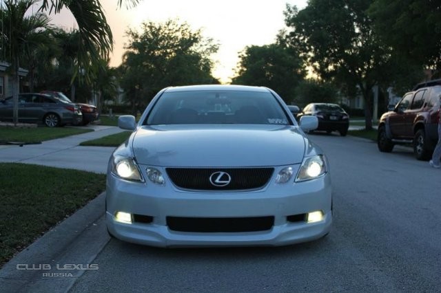Накладка переднего бампера Lexus GS350 2005–2007 Накладка переднего бампера Lexus GS350 2005–2007