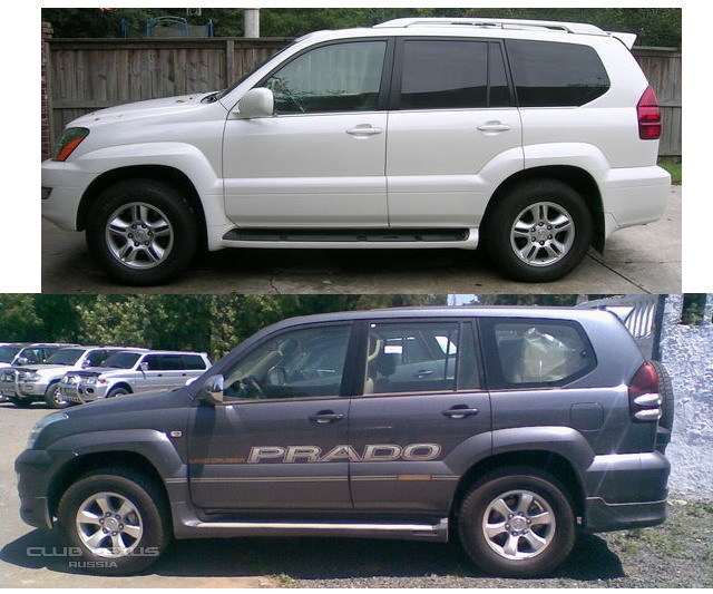 из PRADO сделать GX? из PRADO сделать GX?