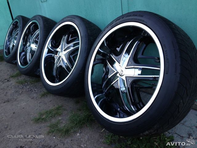 22" Gianna Royale с резиной 265/40 R20 на Lexus GX 22" Gianna Royale с резиной 265/40 R20 на Lexus GX
