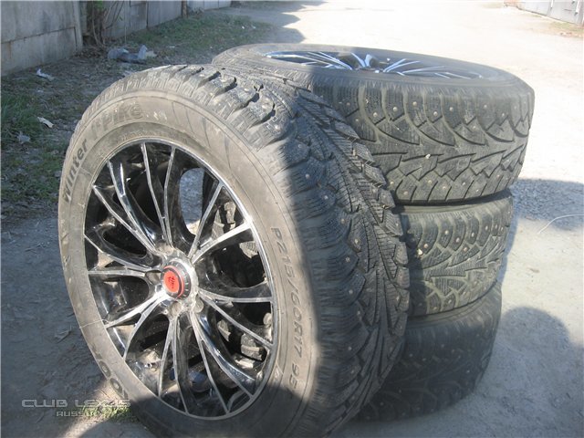 Зимний комплект колёс на R17 215/60, хромированные недорого Зимний комплект колёс на R17 215/60, хромированные недорого