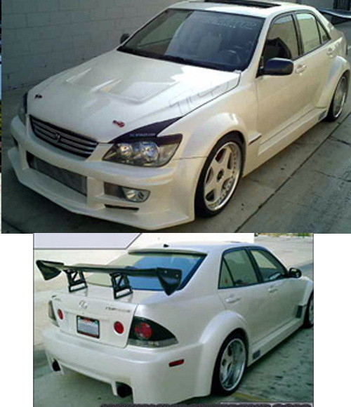 Овесы Lexus IS 200, 300 widebody Овесы Lexus IS 200, 300 widebody