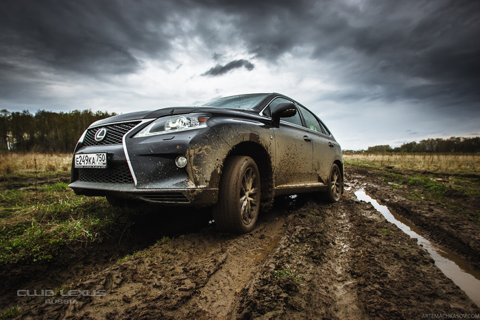 Клубный тест внедорожных возможностей Lexus RX Клубный тест внедорожных возможностей Lexus RX
