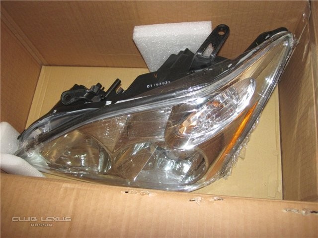 передние левая-правая фары на 2009 LEXUS RX350 передние левая-правая фары на 2009 LEXUS RX350